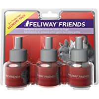 Los mejores  - FELIWAY Friends - Anticonflictos para gatos - Peleas- Persecuciones- Bufidos- Bloqueos - Pack ahorro 3 recambios 48 ml